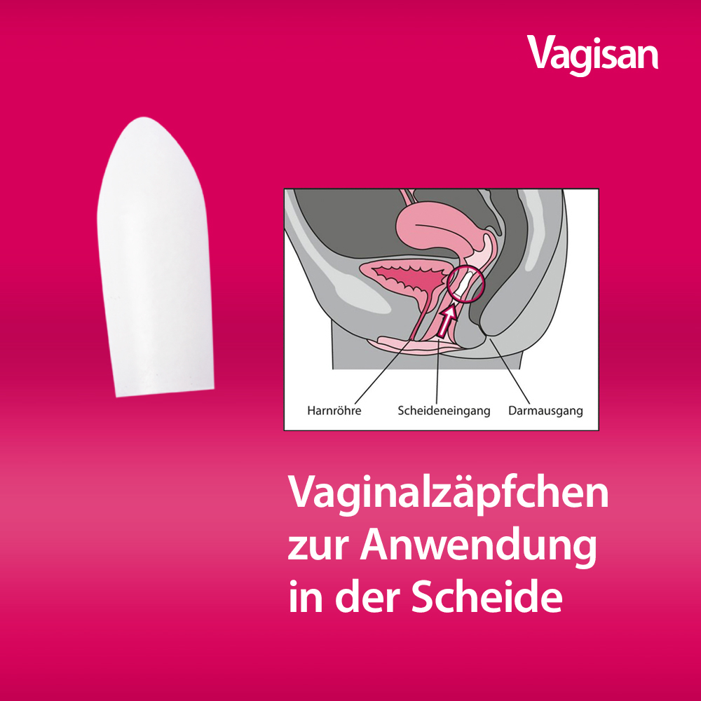 Vagisan Milchsäure - Vaginalzäpfchen 14 St Vaginalsuppositorien