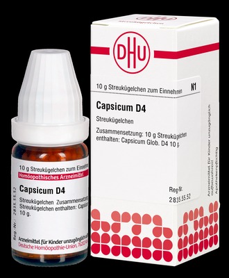 CAPSICUM D 4 Globuli 10 g Globuli