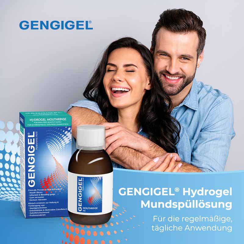 GENGIGEL HYDROGEL MUNDSPÜLUNG 150 ml Mundwasser