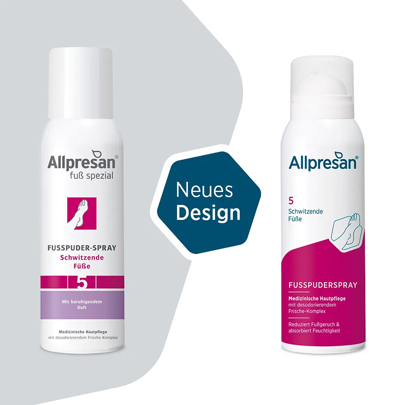 Allpresan fuß spezial Nr. 5 FUSSPUDER-SPRAY 125 ml Spray