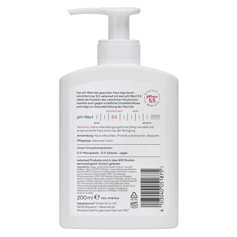 sebamed OLIVEN WASCHEMULSION 200 ml Emulsion