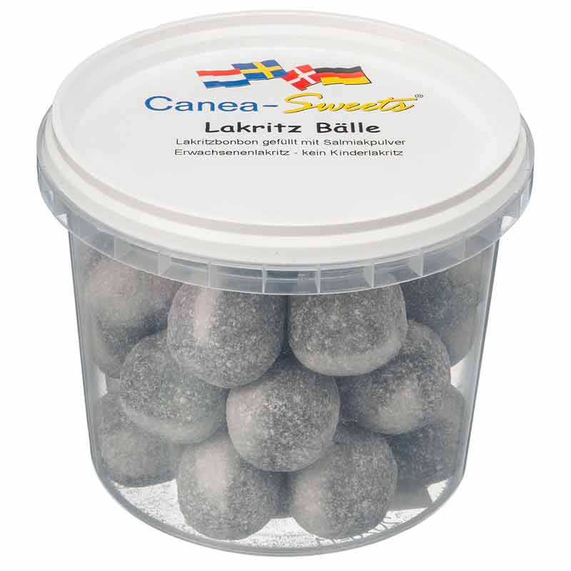 Canea-Sweets Lakritz Bälle  135 g Bonbons