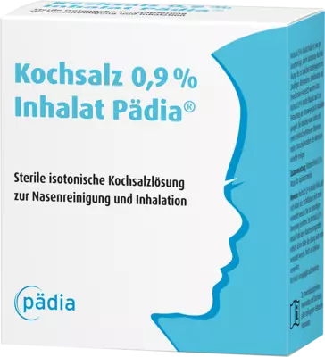 Kochsalz 0,9% Inhalat Pädia Ampullen 60X2.5 ml Ampullen