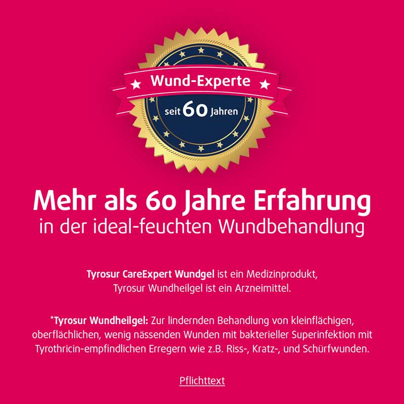 Tyrosur Wundheilgel 5 g Gel