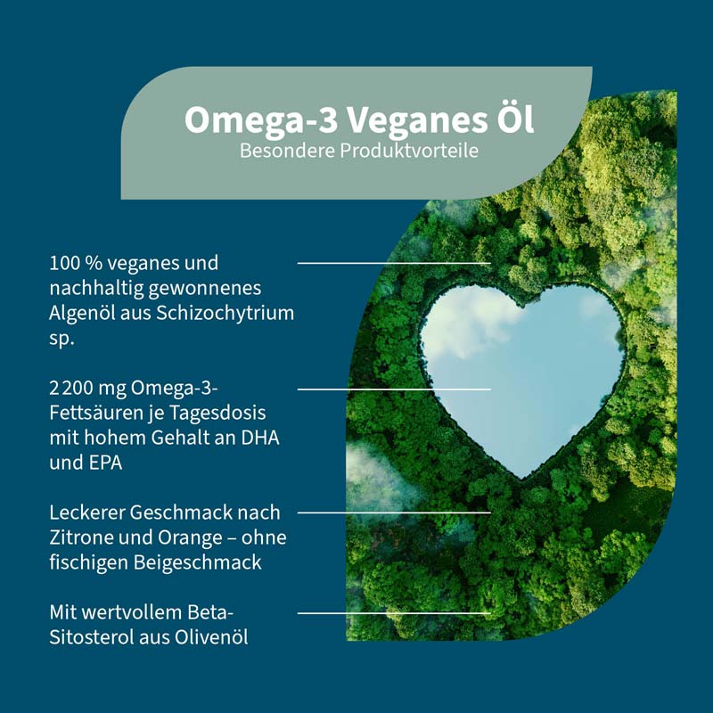 NatuGena Omega-3 Veganes Öl 100 ml Öl