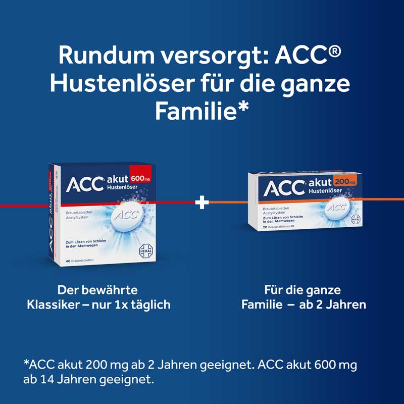 ACC akut 600mg Hustenlöser 20 St Brausetabletten