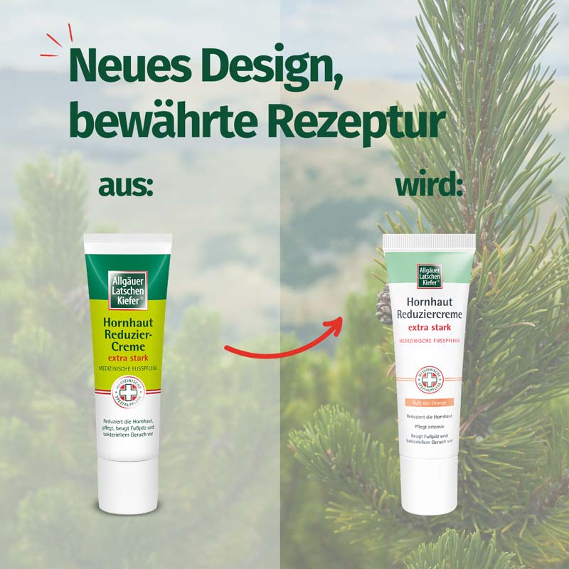Allgäuer Latschen Kiefer Hornhaut Reduzier-Creme extra stark 30 ml Creme