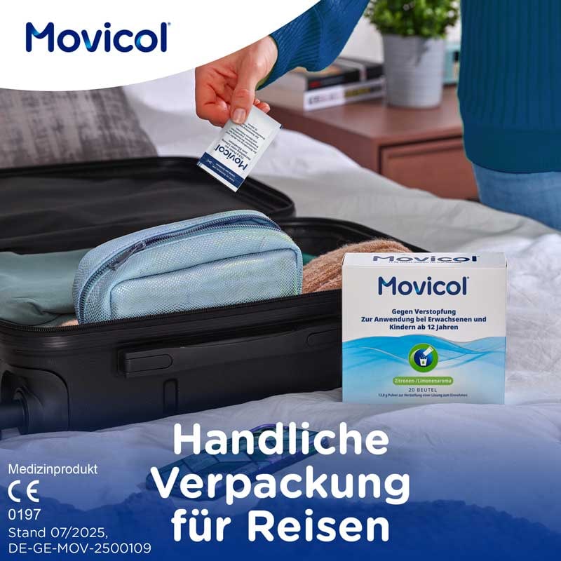 MOVICOL Schoko Junior Pulver 30X6.9 g Pulver zur Herstellung einer Lösung zum Einnehmen
