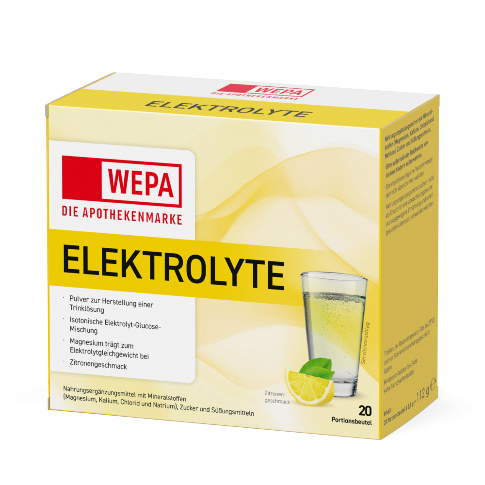 WEPA ELEKTROLYTE 20X5.6 g Pulver