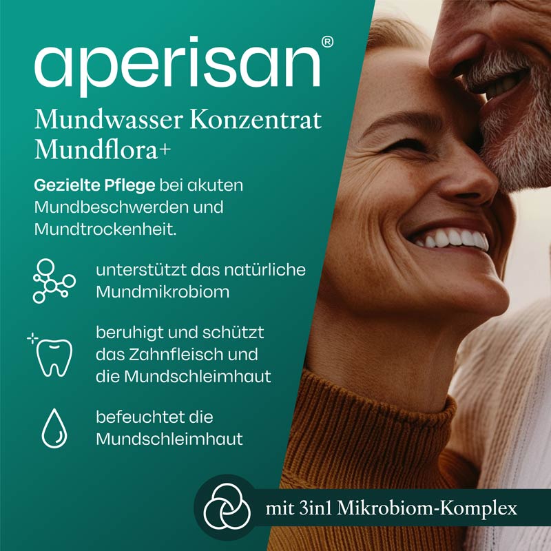 aperisan Mundwasser Konzentrat Mundflora+ 30 ml Mundwasser