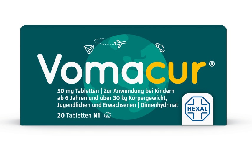 Vomacur 50 mg 20 St Tabletten