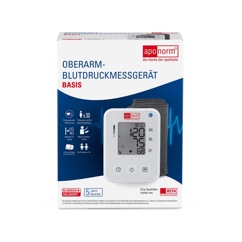 aponorm OBERARM-BLUTDRUCKMESSGERÄT BASIS 1 St