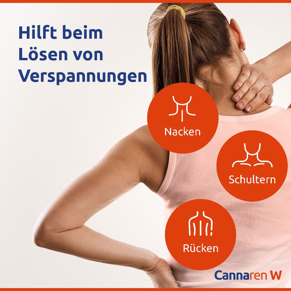 Cannaren CANNABIS Wärmendes CBD Muskel- und Gelenkgel 100 ml Gel