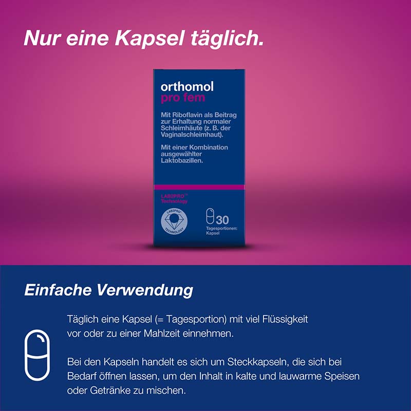 orthomol pro fem 30 St Kapseln