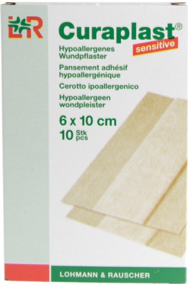 Curaplast sensitive Wundschnellverband 6x10 cm  10 St Pflaster