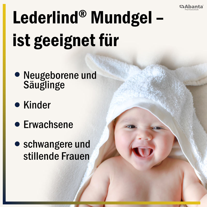 Lederlind Mundgel 25 g Gel