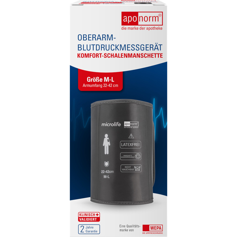 APONORM Softmanschette für Oberarmmessgeräte M-L 1 St