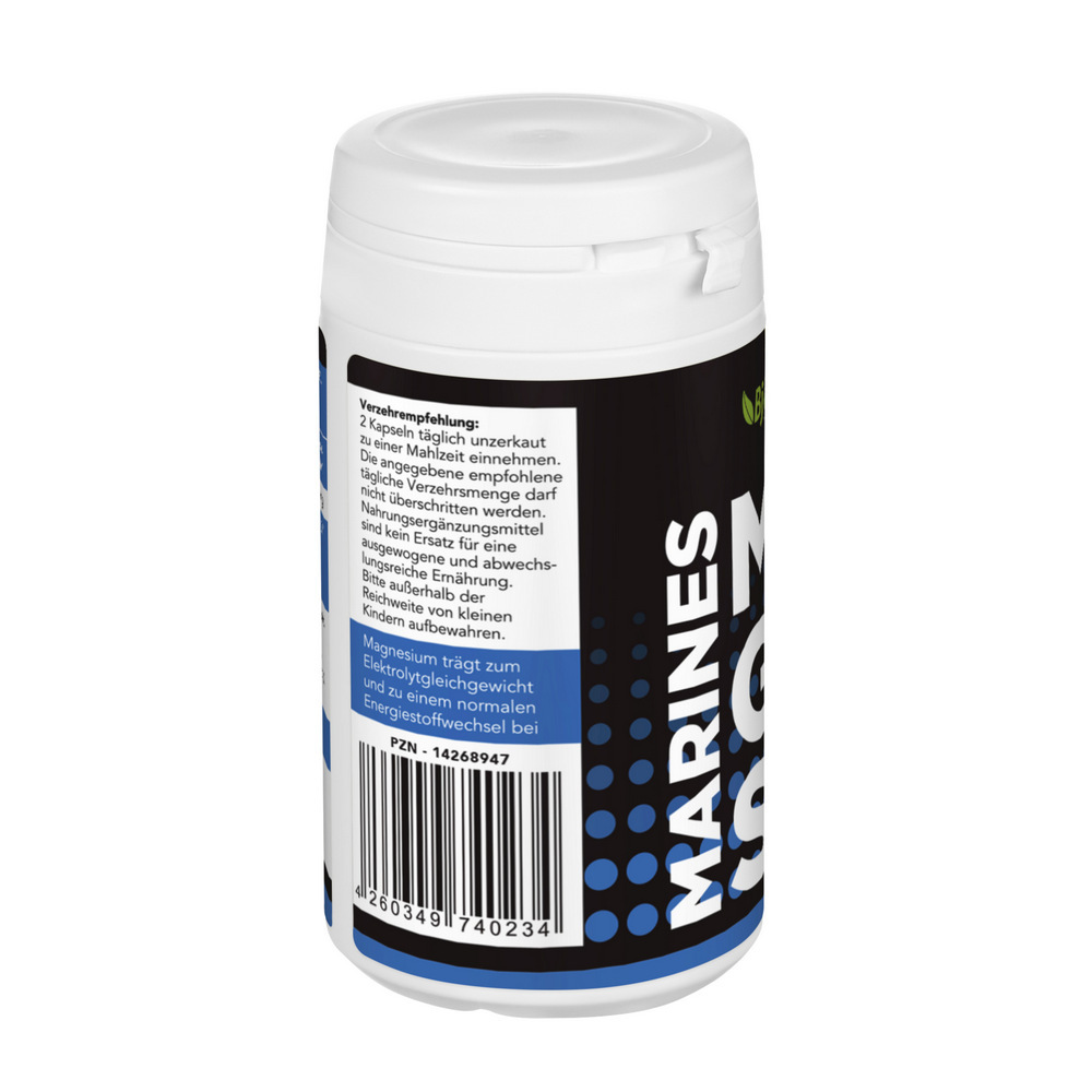 MARINES Magnesium vegan Kapseln  60 St Kapseln