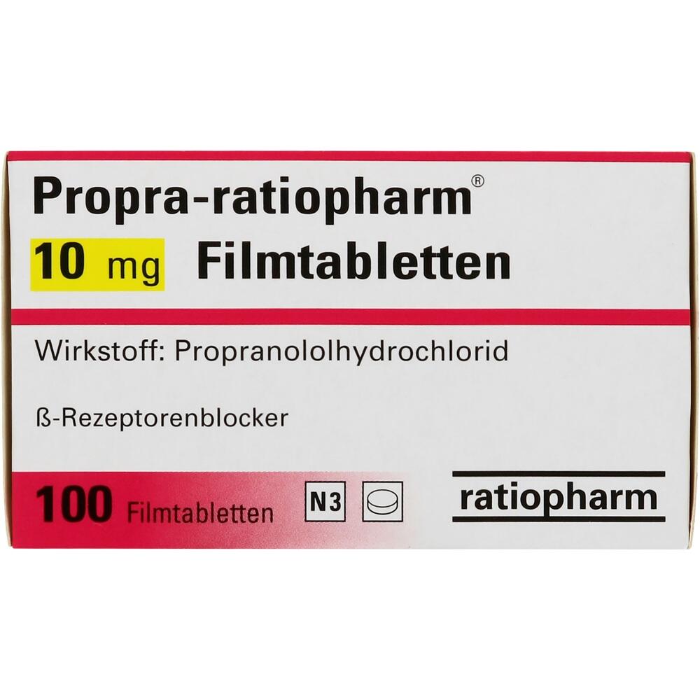 Propra-ratiopharm 10mg 100 St Filmtabletten