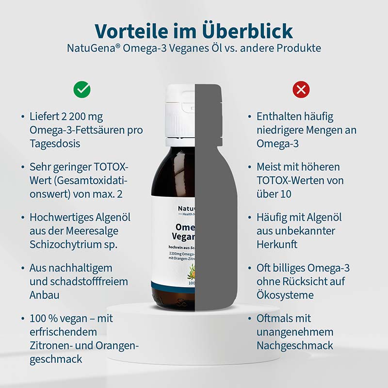 NatuGena Omega-3 Veganes Öl 100 ml 100 ml Öl