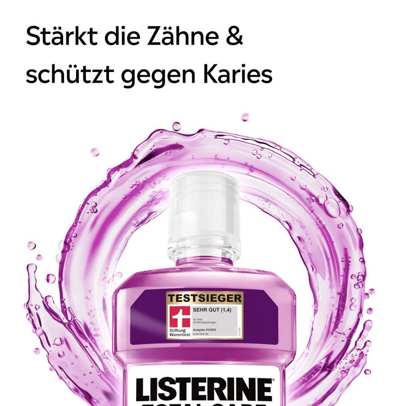 LISTERINE Total Care Zahn-Schutz  500 ml Lösung