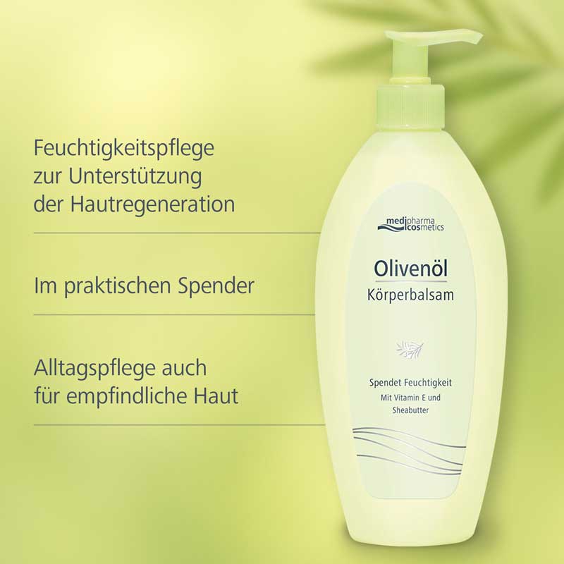 OLIVENÖL Körper-Balsam im Spender 500 ml Balsam