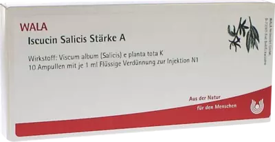 Iscucin Salicis Stärke A 10X1 ml Ampullen
