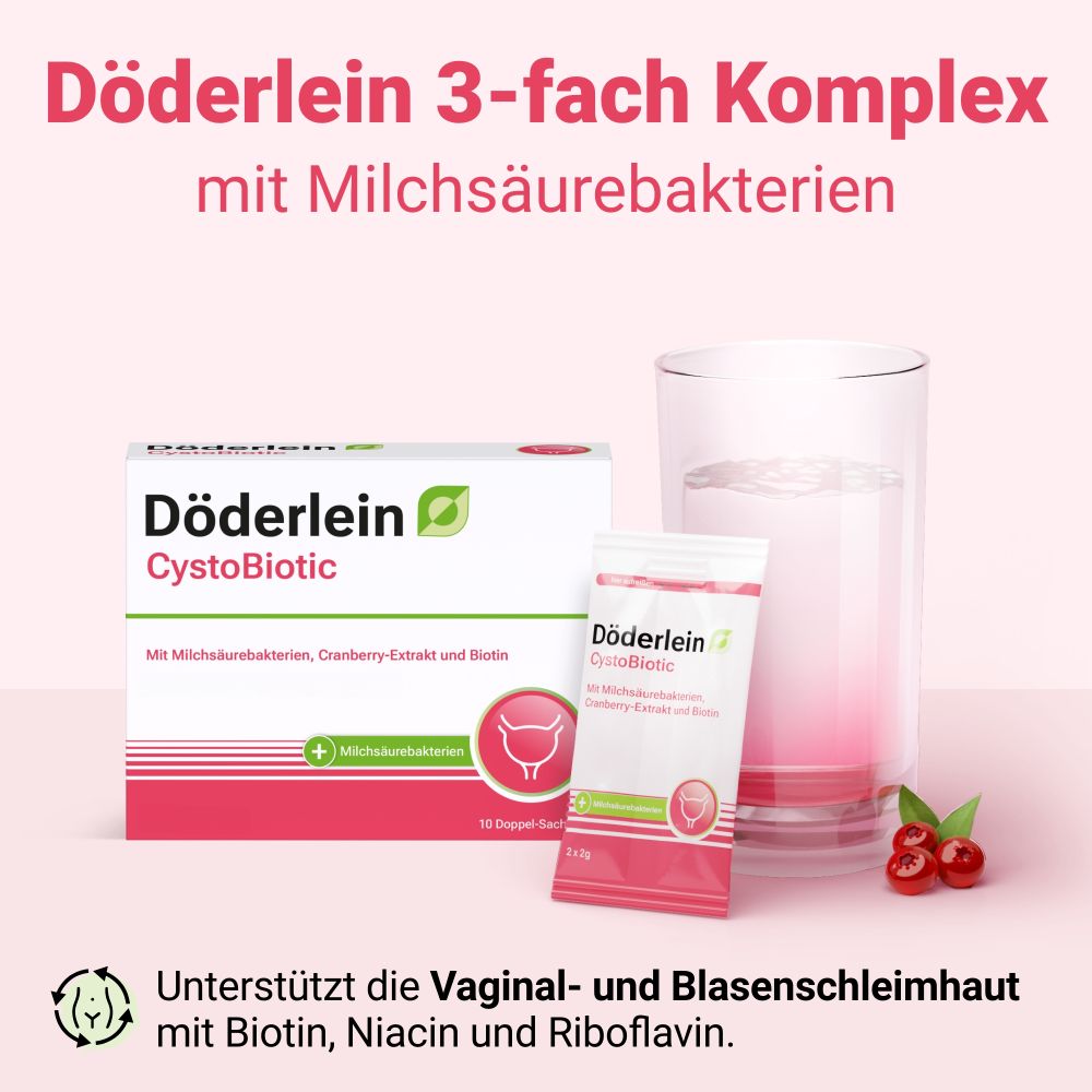 Döderlein CystoBiotic 10X4 g Pulver