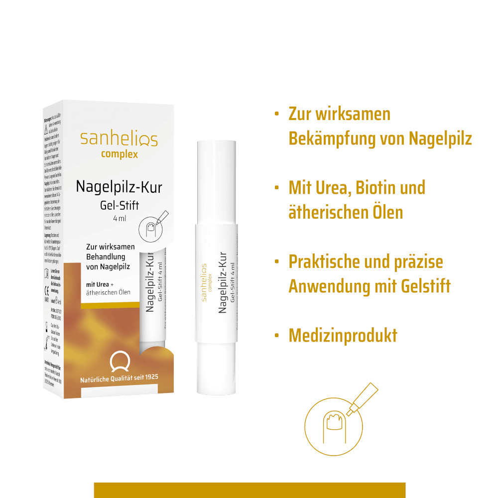 sanhelios complex Nagelpilz-Kur Gel-Stift 4 ml Lösung