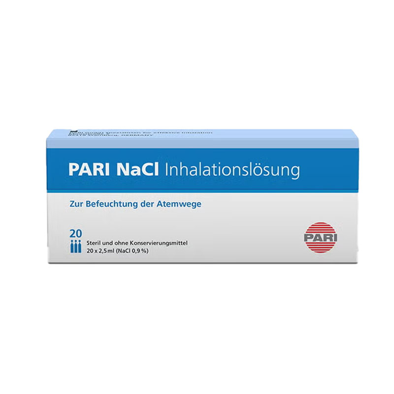 PARI NaCl Inhalationslösung 20X2.5 ml Ampullen