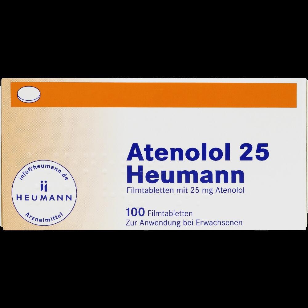Atenolol 25 Heumann 100 St Filmtabletten