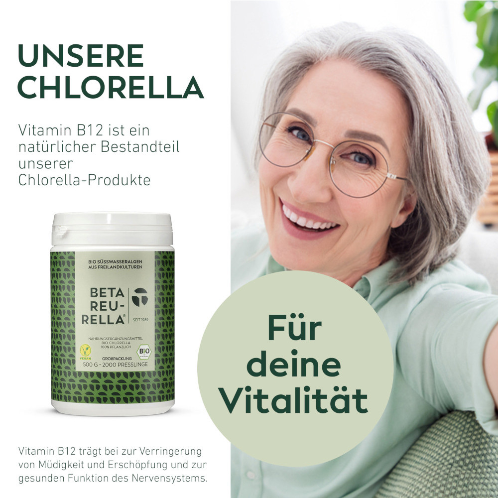 BETA REU-RELLA BIO SÜSSWASSERALGEN 2000 St Tabletten