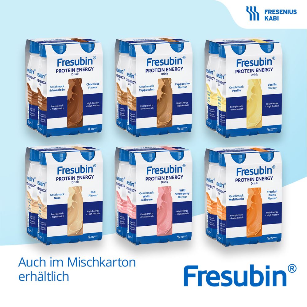 Fresubin Protein Energy DRINK Trinknahrung Multifrucht 6X4X200 ml Lösung
