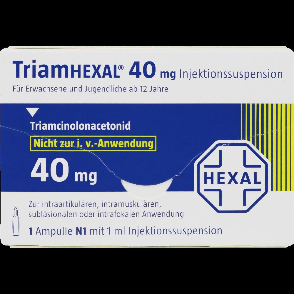 TRIAMHEXAL 40 Injektionssuspension 1X1 ml Injektionssuspension