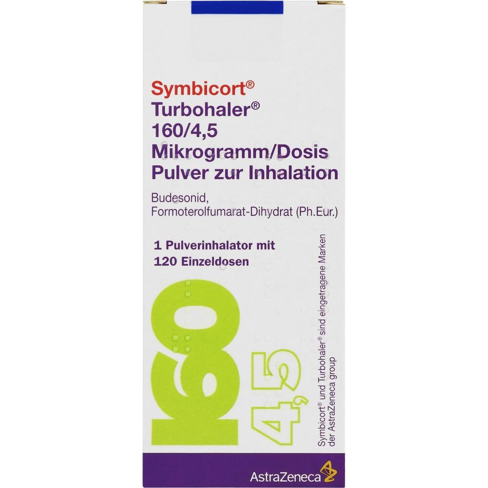 Symbicort Turbohaler 160/4,5 Mikrogramm/Dosis 1 St Inhalationspulver