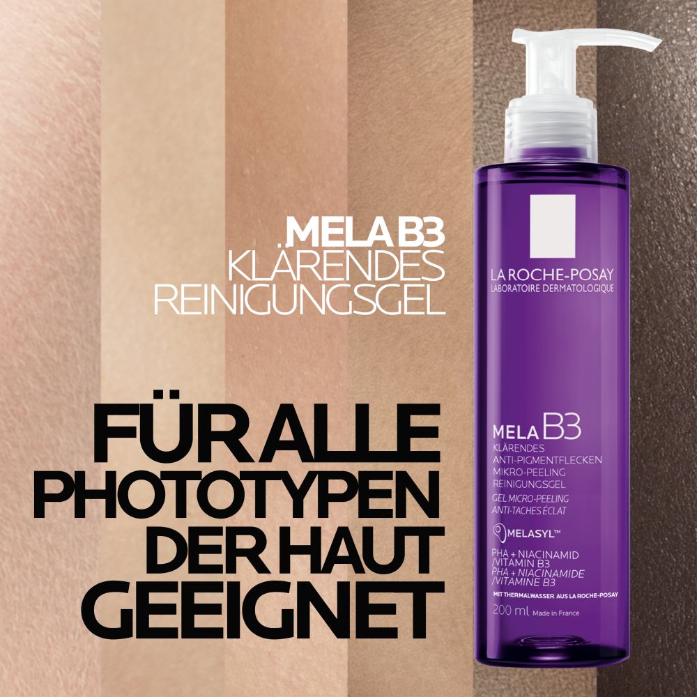 LA ROCHE-POSAY MELA B3 KLÄRENDES MIKRO-PEELING  200 ml Gel