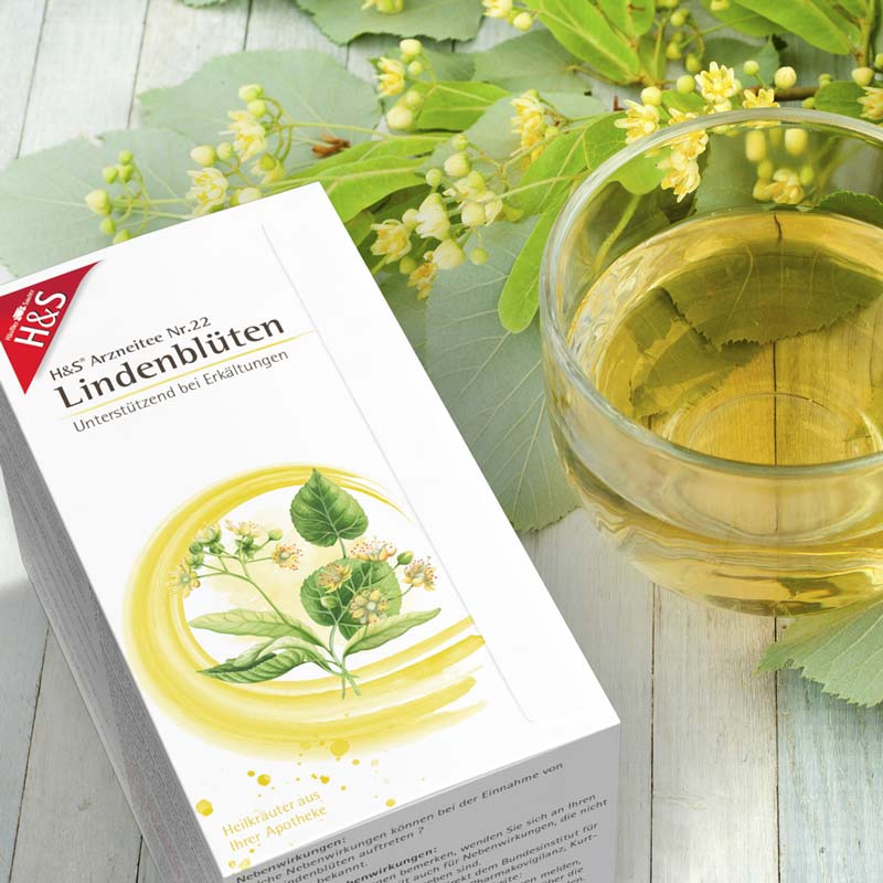 H&S Arzneitee Lindenblüten 20X1.8 g Filterbeutel