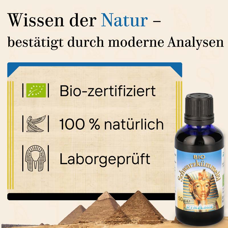 SCHWARZKÜMMEL BIO ägypt.Öl 50 ml Öl