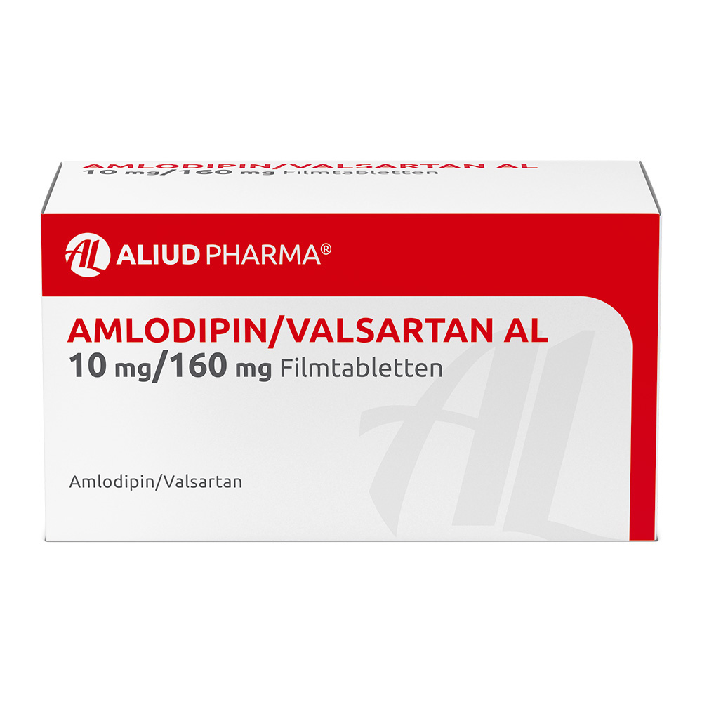 AMLODIPIN / VALSARTAN AL 10mg / 160mg 28 St Filmtabletten