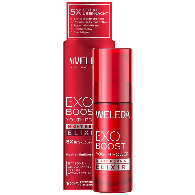 WELEDA  EXO BOOST YOUTH POWER NIGHT REPAIR ELIXIER 30 ml Elixier