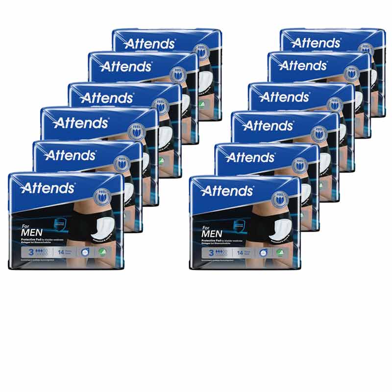 Attends For MEN 3 Box 12X14 St