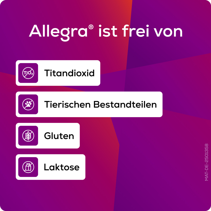 Allegra Allergietabletten - schnell bei Heuschnupfen & Allergien  6 St Tabletten