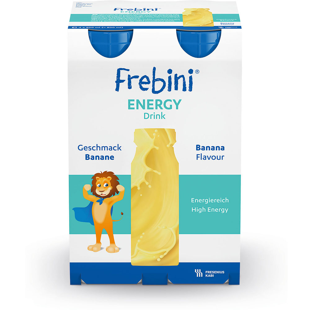 Frebini Energy Trinknahrung Banane 6X4X200 ml Flüssigkeit
