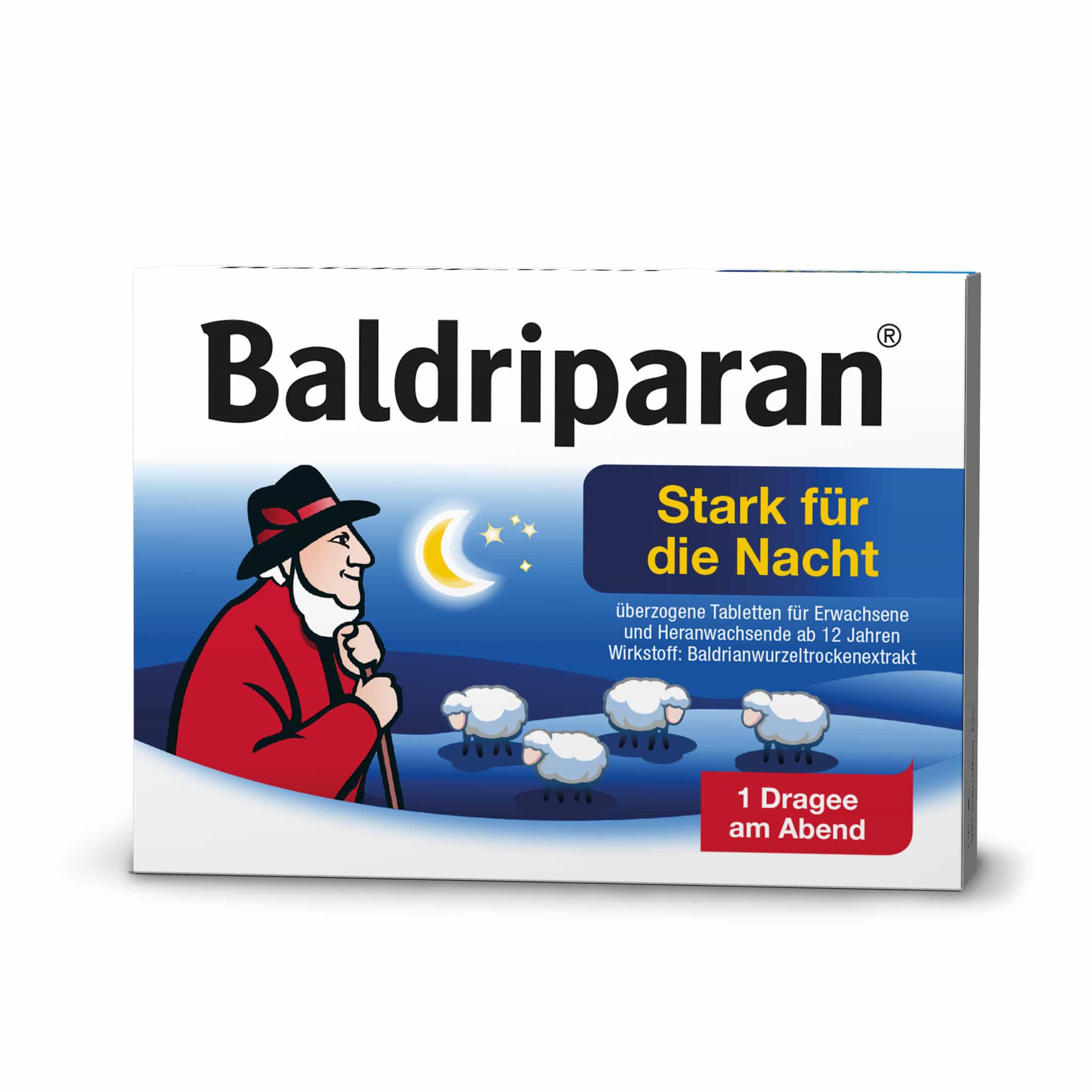 Baldriparan Stark für die Nacht 120 St Überzogene Tabletten