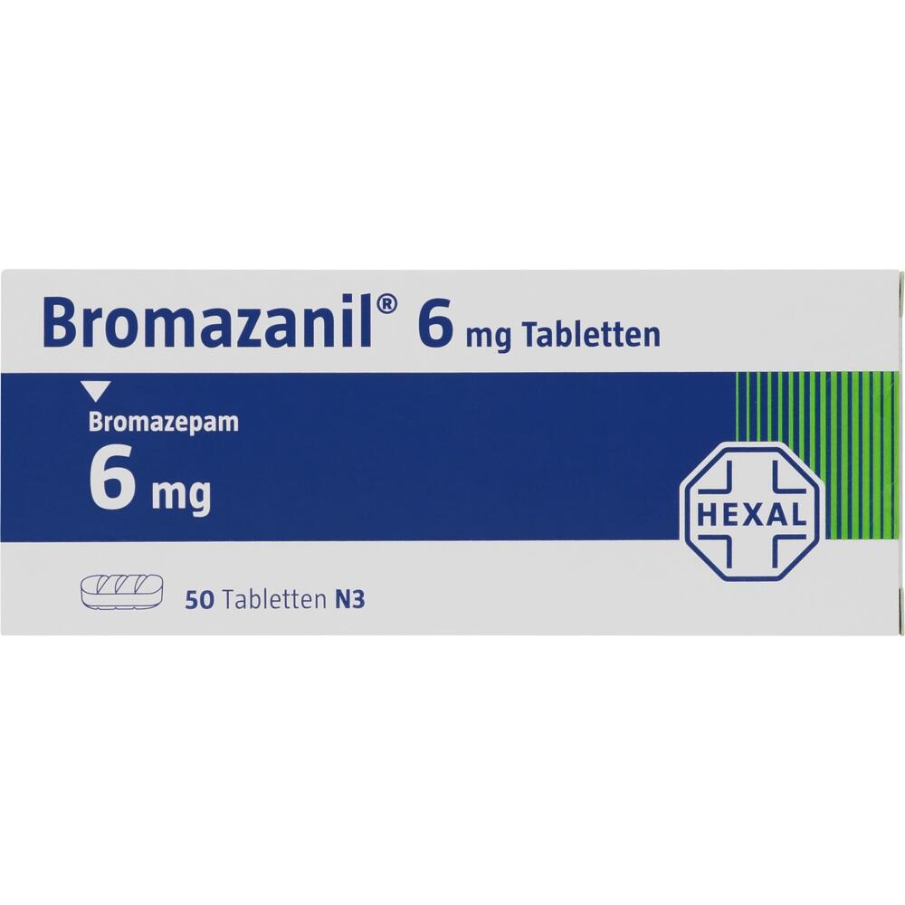 Bromazanil 6mg 50 St Tabletten
