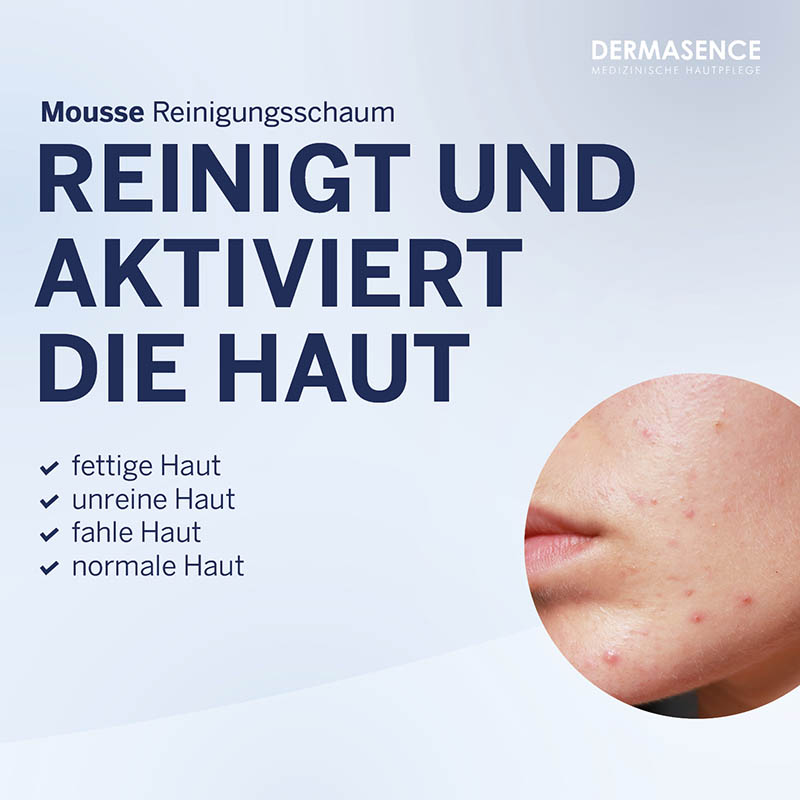 DERMASENCE Mousse REINIGUNGSSCHAUM 200 ml Schaum