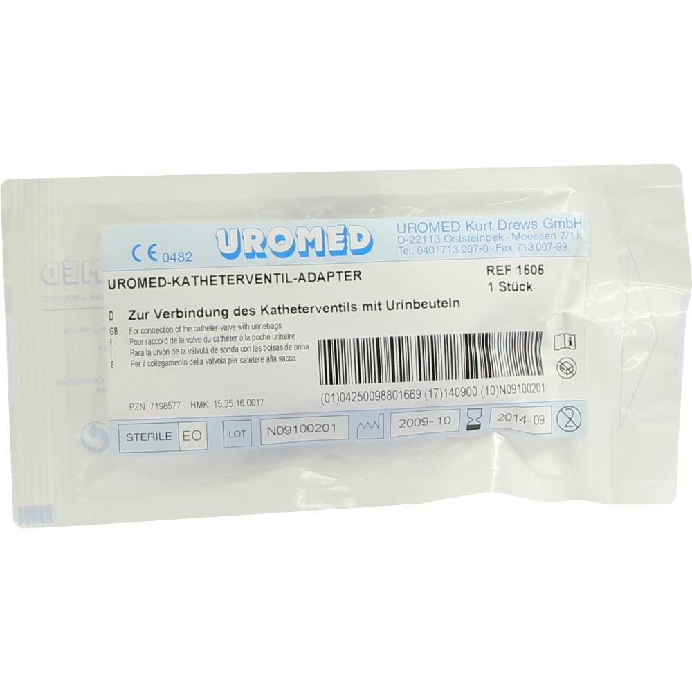 UROMED Adapter für Katheterventil 1505 1 St