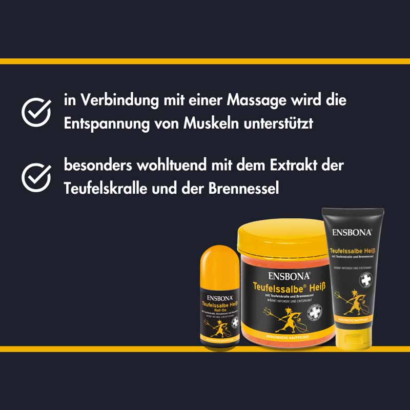 ENSBONA Teufelssalbe heiß 100 ml Salbe