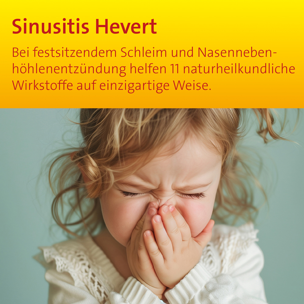 SINUSITIS HEVERT - Bei Schnupfen und Entzündungen der Nasennebenhöhlen 300 St Tabletten