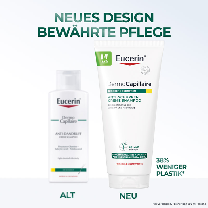 Eucerin DernoCapillaire ANTI-SCHUPPEN CREME SHAMPOO + 20% Rabatt* 200 ml Shampoo